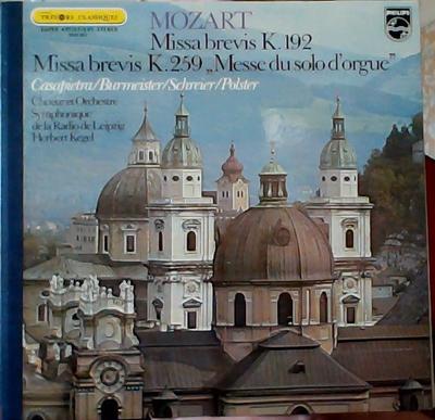 LP Schallplatte HERBERT KEGEL RUNDFUNKSINFONIEOR  Mozart Missa Brevis K. 192 Missa 6500867 PHILIPS Frankreich Klassisch Gebraucht
