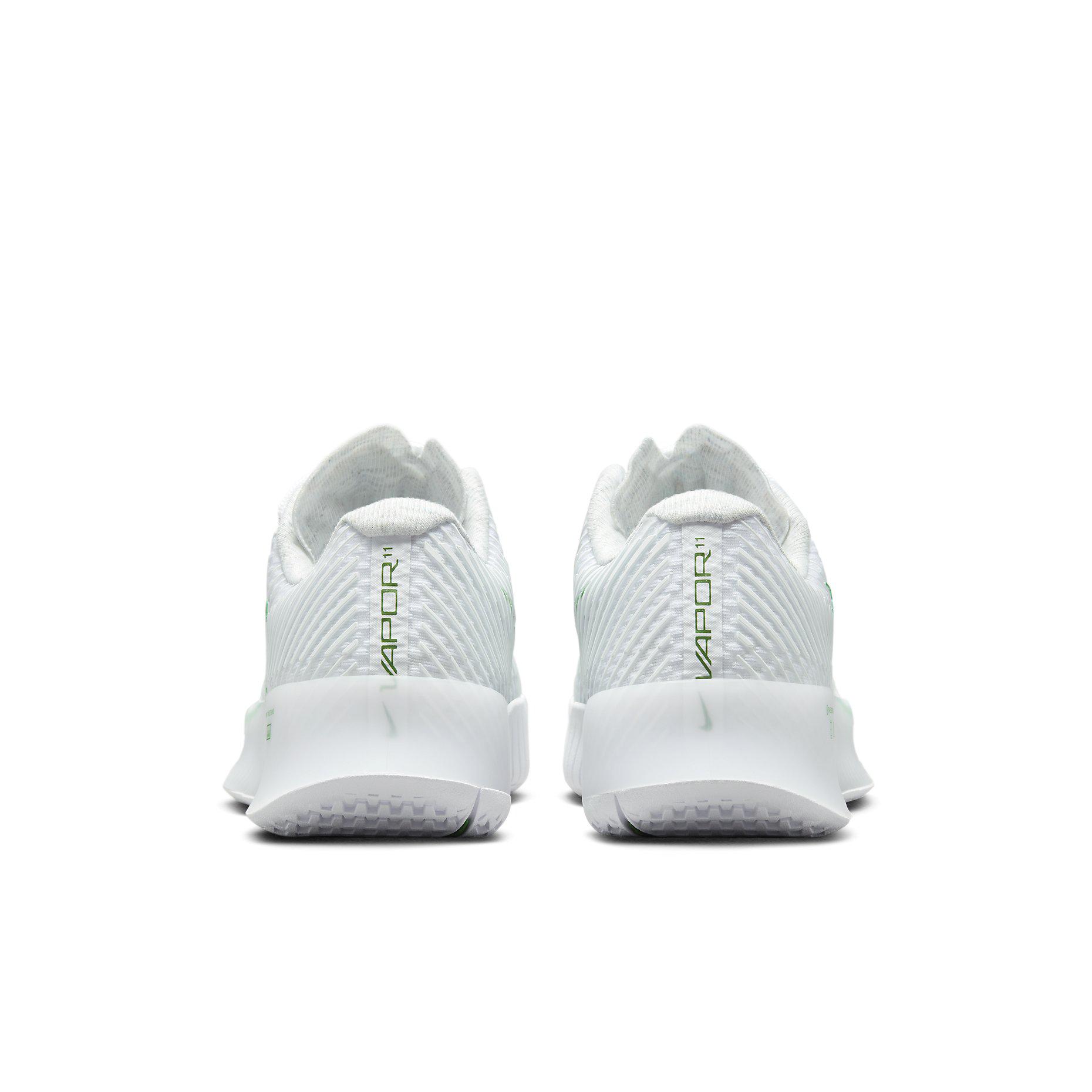 NikeCourt Air Zoom Vapor 11 HC White Kelly Green Женские кроссовки DR6965-102 36.5 — фото 5