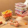 Disposable Plastic Lunch Box with Lid