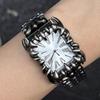Top Silver Black Unique Square Y2k Red Demon Claw Devil Design Quartz Watches Men Alabaster Industries Creative Watch Male Clock