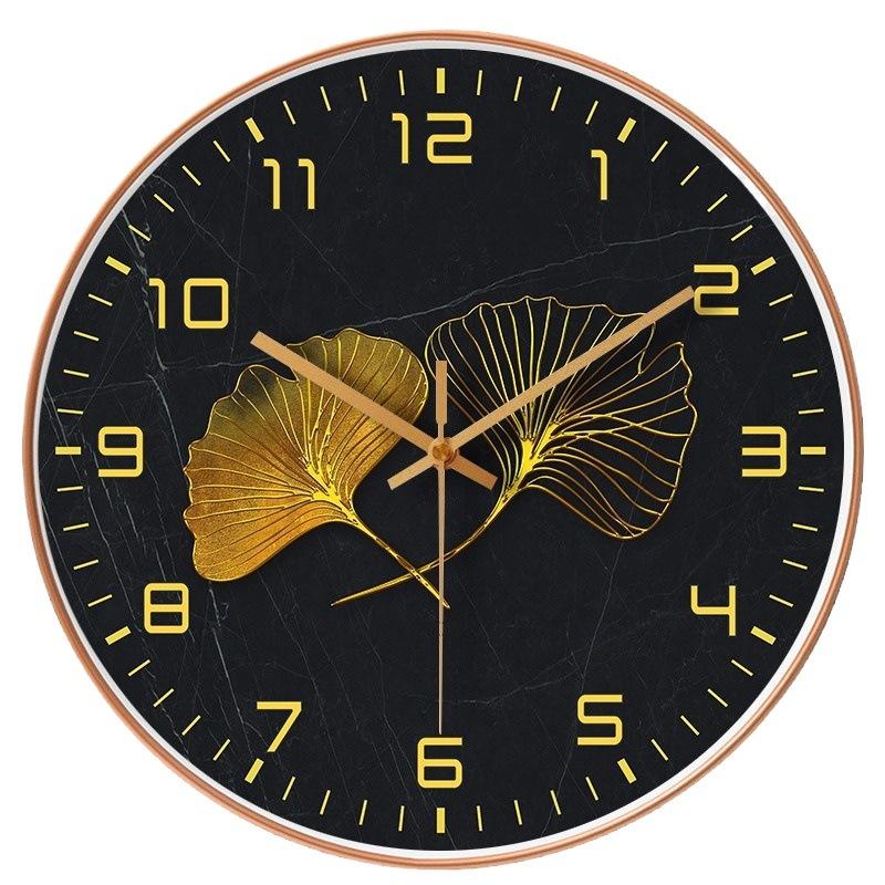 14-inch 35cm wall clock simple living room home silent wall clock internet celebrity bedroom clock decorative clock