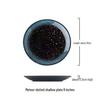 12-inch Japanese Style Round Dinner and Salad Plate