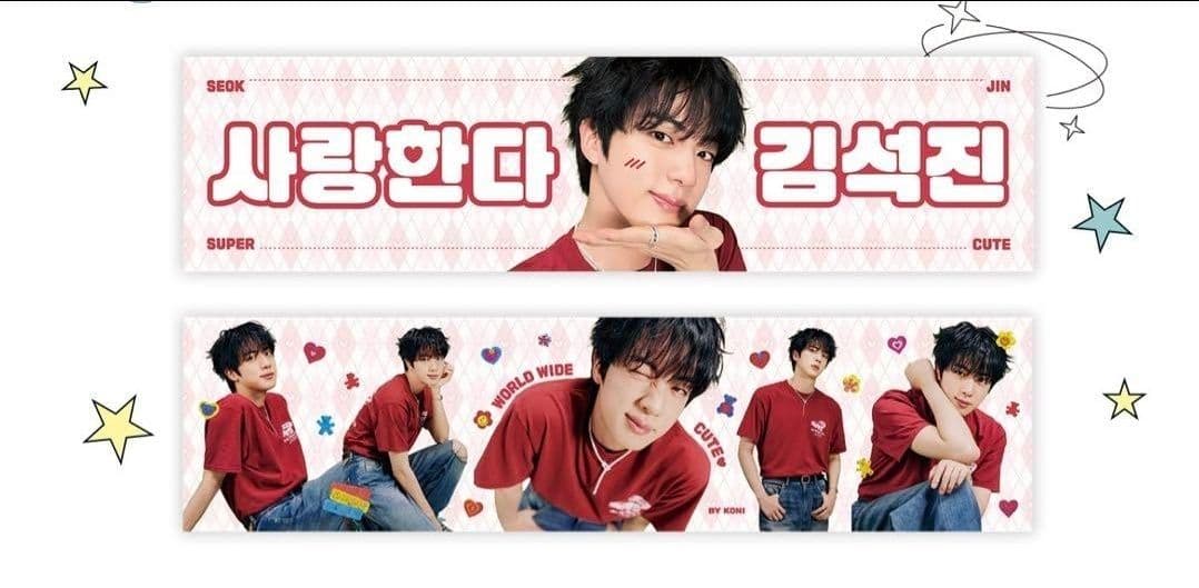 

[USED] BTS JIN RUNSEOKJIN EP.TOUR slogan Korea