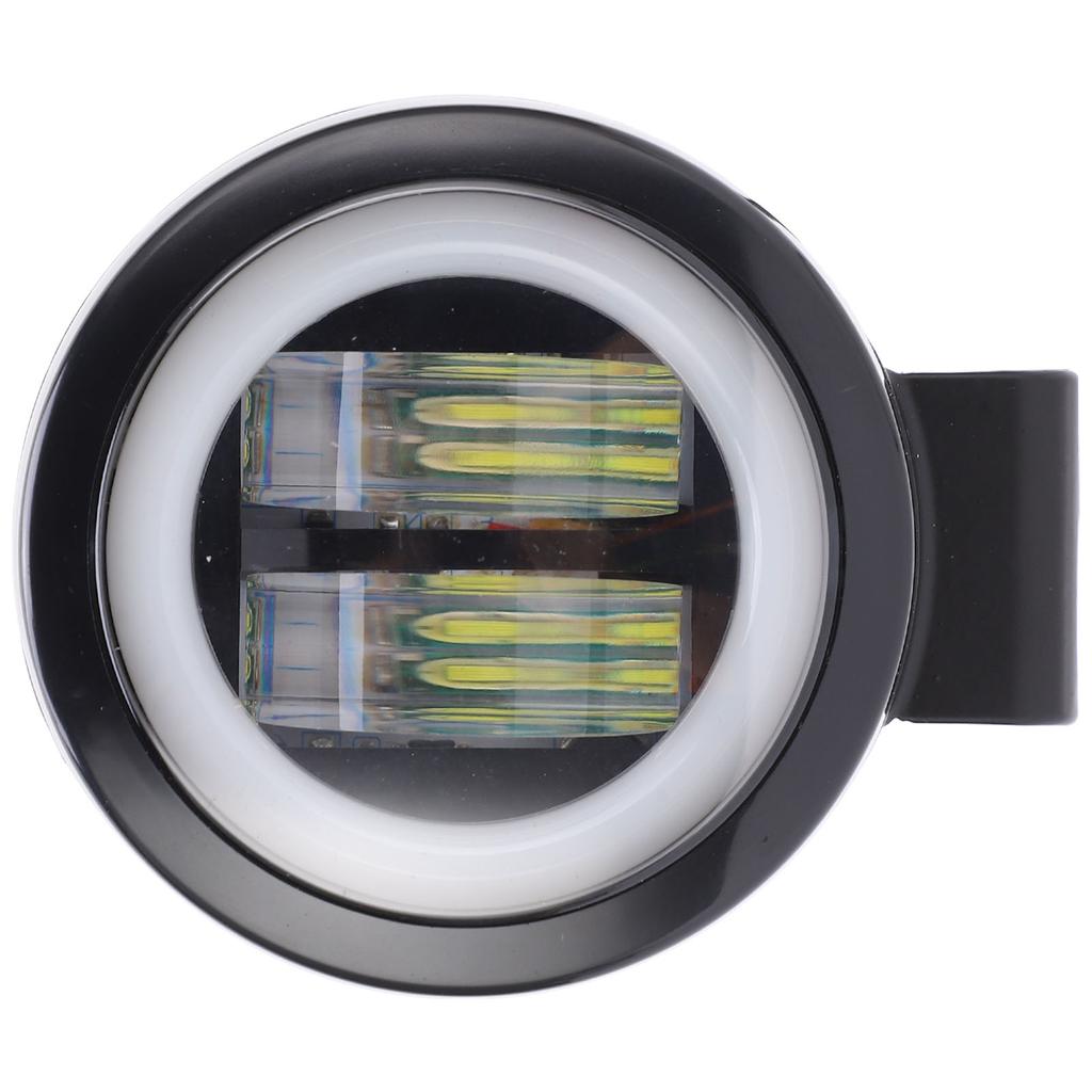 LED Fog Light Auxiliary Lamp 4D Double Lens 20W with   for Motorcycle ATV Truck Boats