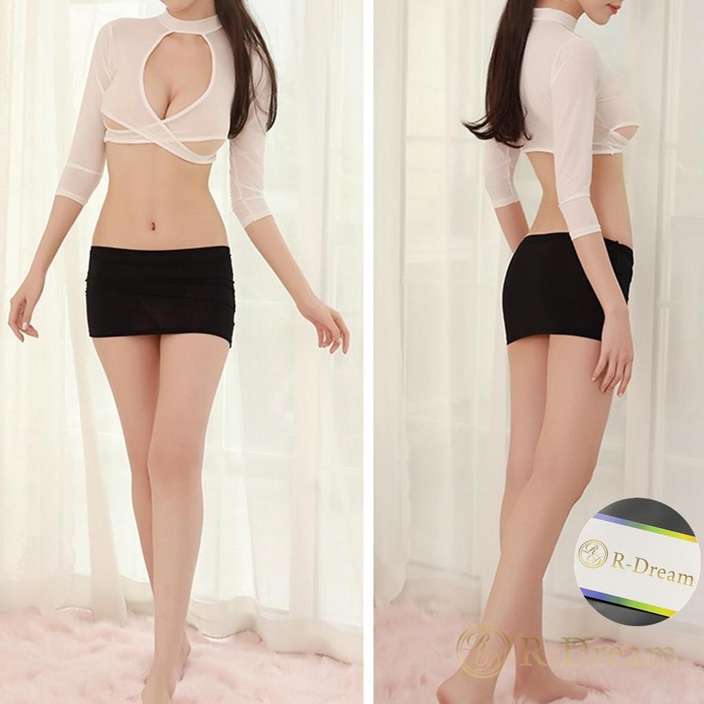 Secretary Cosplay Large Size Sexy Costume Cross Front XL 3XL Teacher OL Chubby Costume Bodycon Lingerie Extreme Perversion Erotic Erotic Perforated