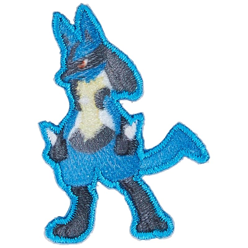 Inagaki Apparel - Pokémon Stickers/Patches - Iron-on/Adhesive Type - Lucario POS027