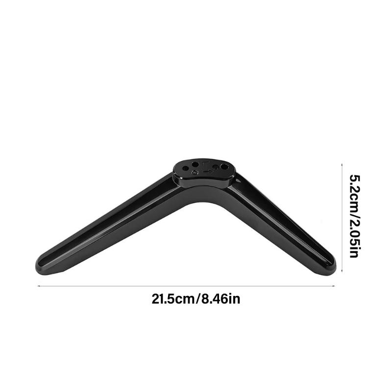 Television Stand with Secure Support TV Holder For Multiple TV Models Easy Setups AdjustableTV Holder