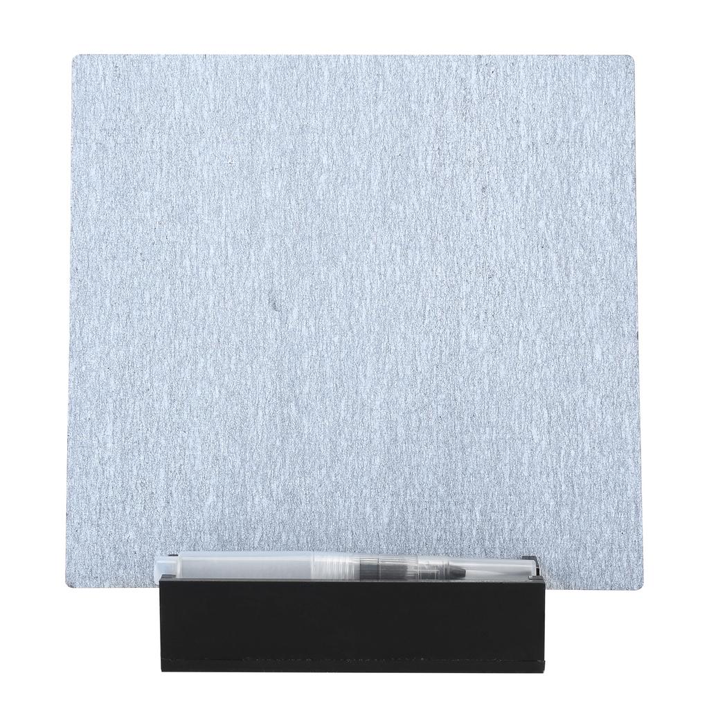 Repeatable Water Drawing Board Inkless Water Painting Board with Brush and Water Reservoir