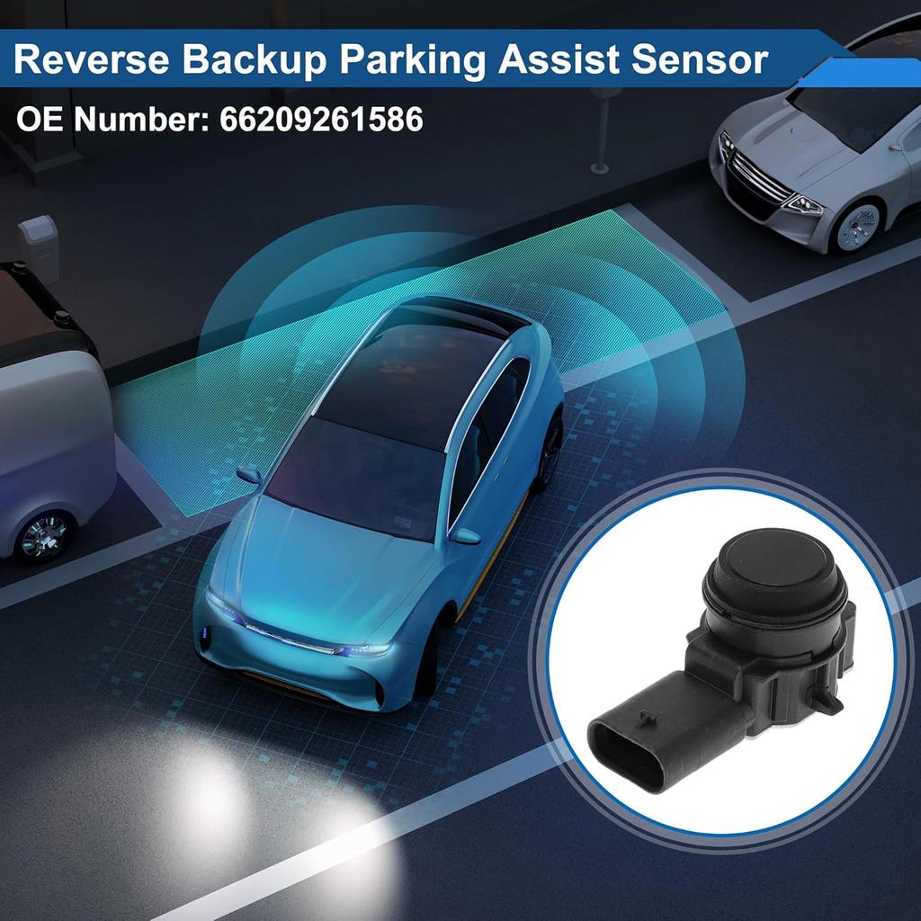 No.66209261586 Reverse Backup Parking Sensor for BMW M2 Base 2016-2018 for BMW 230i 2017-2019 Black Parking Aid Assist Sensor 1 Pc