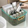 Transparent Storage Box Cosmetic Box Storage Container Plastic Storage Box Clear Drawer With Handle Stackable