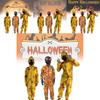 Langärmiges Polyester Halloween Cosplay Kostüm Einzigartiges Zombie-Apokalypse-Outfit