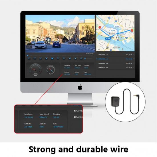 E-ACE GPS Module For Car DVR GPS Log Recording Tracking Antenna For Car Dash Camera A37/A37P/A38/A45/A45P
