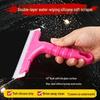 Portable Silicone Squeegee for Car, Glass, and Bathroom Cleaning