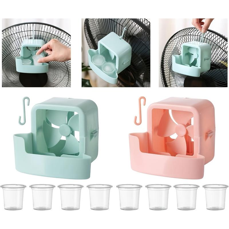 Portable Fan Cooler, Using Ice Mist Cooling Technology, No Battery Required, Hook-Type Installation, for Home, Office Use.