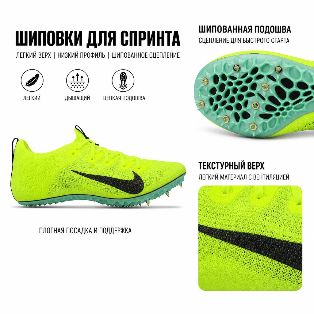 Nike Buty unisex Zoom Superfly Elite 2 Volt Mint Foam Zielony Jaskiniowy-Fioletowy DR9923-700