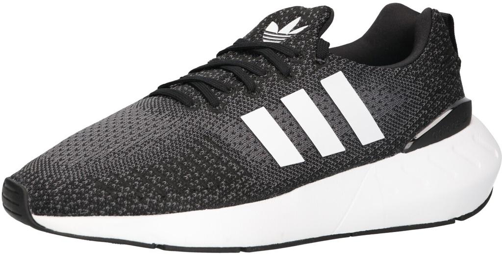 Кроссовки Adidas Swift Run 22 основной черный/облачный белый/серый пять