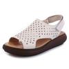 Fashion GKTINOO Women's Sandals Genuine Leather Platform Sandal 2025 Summer Thick Sole High Heels Ladies Sandal Summer Shoes For Women