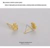 Banyan Tree S925 Silver Four-Leaf Clover Earrings - Summer Fresh, Trendy All-Match Jewelry for Women