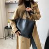 Große PU-Leder-Schultertasche für Damen Modetrend Designer Damenmode Handtaschen Geldbörsen Tragetaschen Umhängetaschen