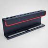 Carbon-Steel Storage Rack Sturdy Spray Bottle Holder Long-Lasting for Workshop