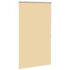 VidaXL Roller Blind Blackout 100x175cm Beige Window Bedroom 240117