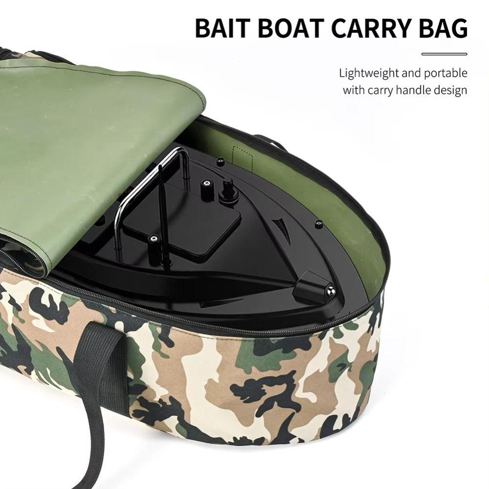 Camouflage Bait Boat Carry Bag 1000D Oxford Cloth Bait Boat Handbag  Outdoor Sports