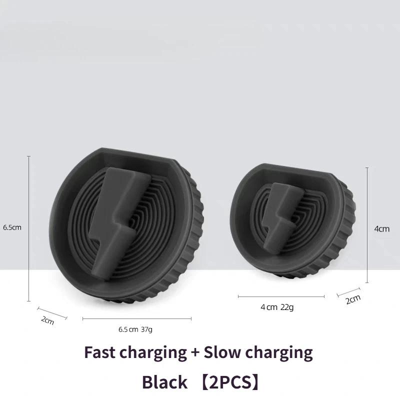 For Leapmotor T03 B01 B10 C16 C10 C01 C11 Lafa5 Magnetic Silicone Car Charger Port Cover Protector Anti-dirt Charging Port Cover