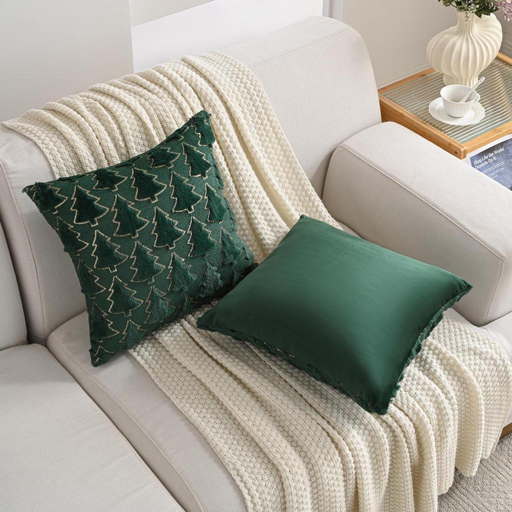 1PC Christmas Decorative Pillow Covers Cushion Cover Couch Cushion Case for Couch Sofa Holiday Festivals Winter Home Decoration