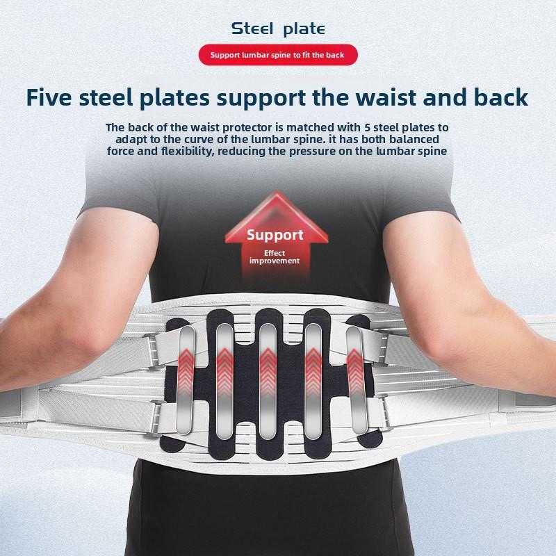 Back Brace for Lower Back Pain Men & Women: Adjustable Lumbar Support Brace for Pain Relief - Breathable Waist Belt for Comfort