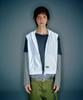 Vacant Archive (Men) Workshop Sleeveless Hoodie Zip-Up White
