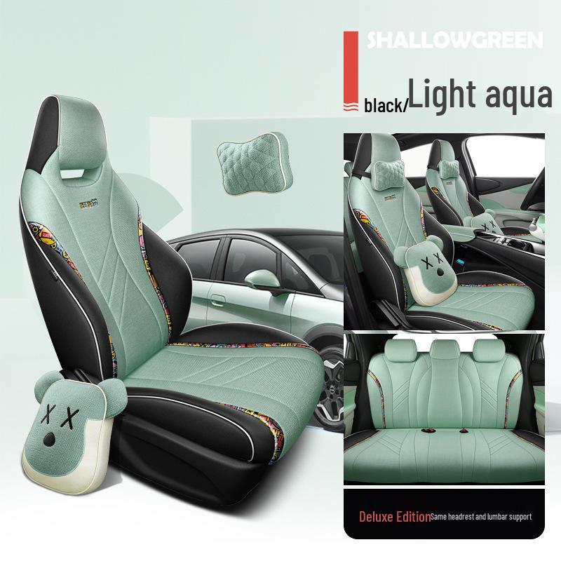 LDJ All-Season Sporty Seat Cover for BYD Dolphin