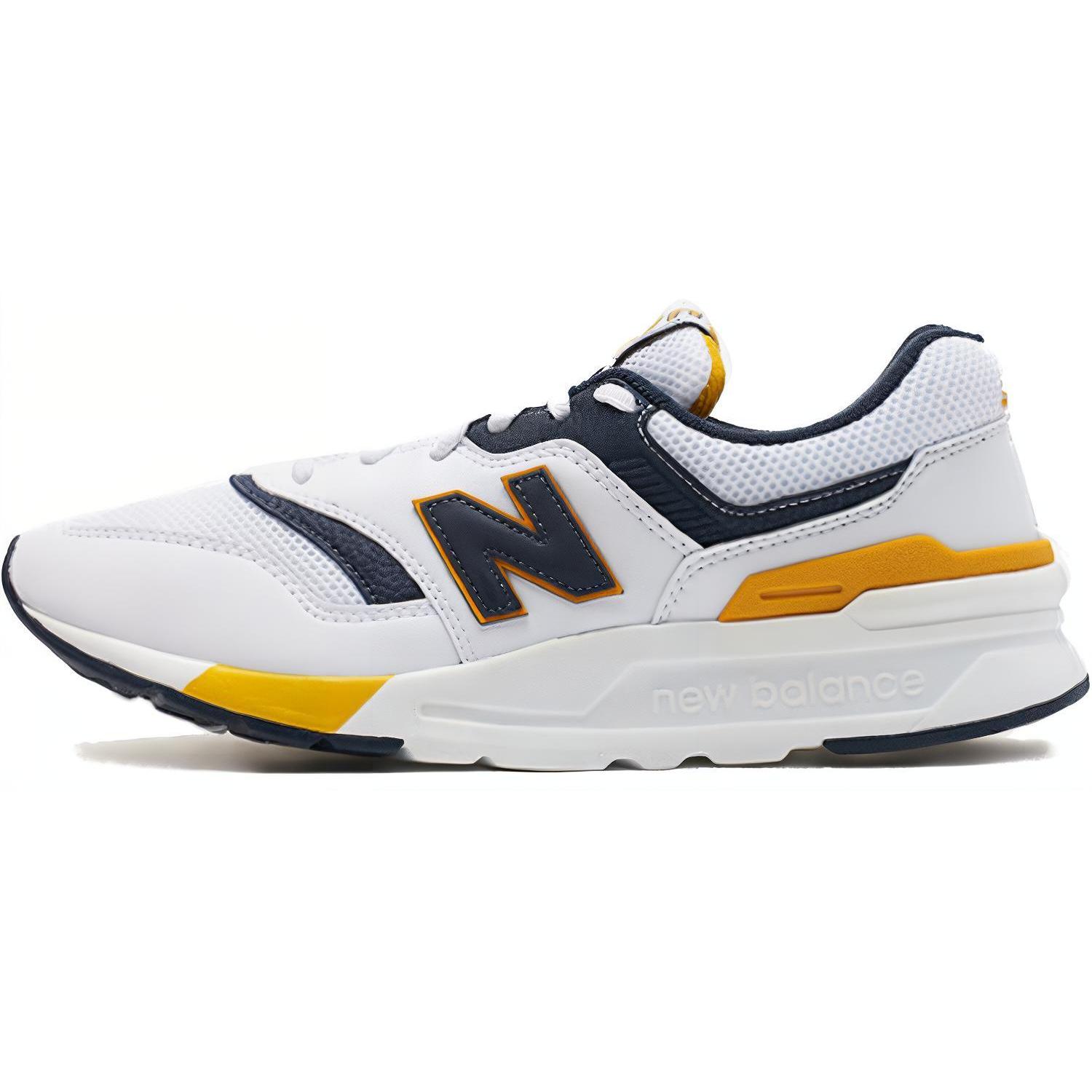 

997H New Balance White Navy CM997HDL 36