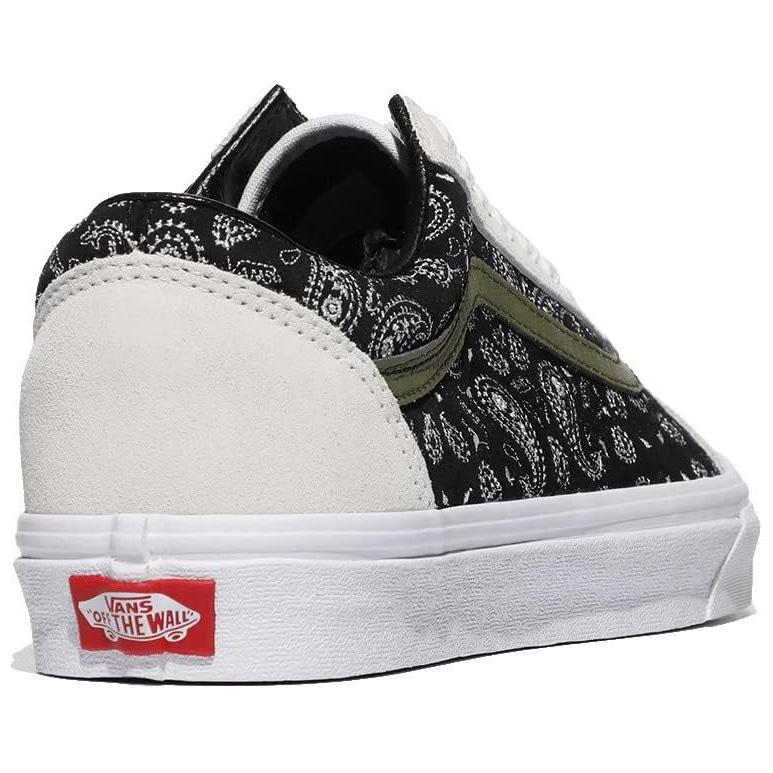 Vans Old Skool Paisley - Black White Unisex Sneakers VN0A5KRSYB2