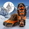 Outdoor Winter Hiking Climbing Snow Spikes Crampons Cleats Chain Claws Grips Boots Cover Ice Gripper Spike for Shoes Anti Slip
