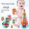 Rainbow Stacking Nesting Dolls for Toddlers | Educational Baby Toy Rings | Gift for Ages 1-2