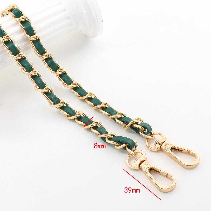 120Cm Long Pu Leather Bag Strap For Crossbody Handbags Shoulder Bag Strap Replacement Accessories 0.8Cm Wide Bag Chain