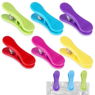 Plastic Bag Sealing Clips 6.5 Cm - Set of 6