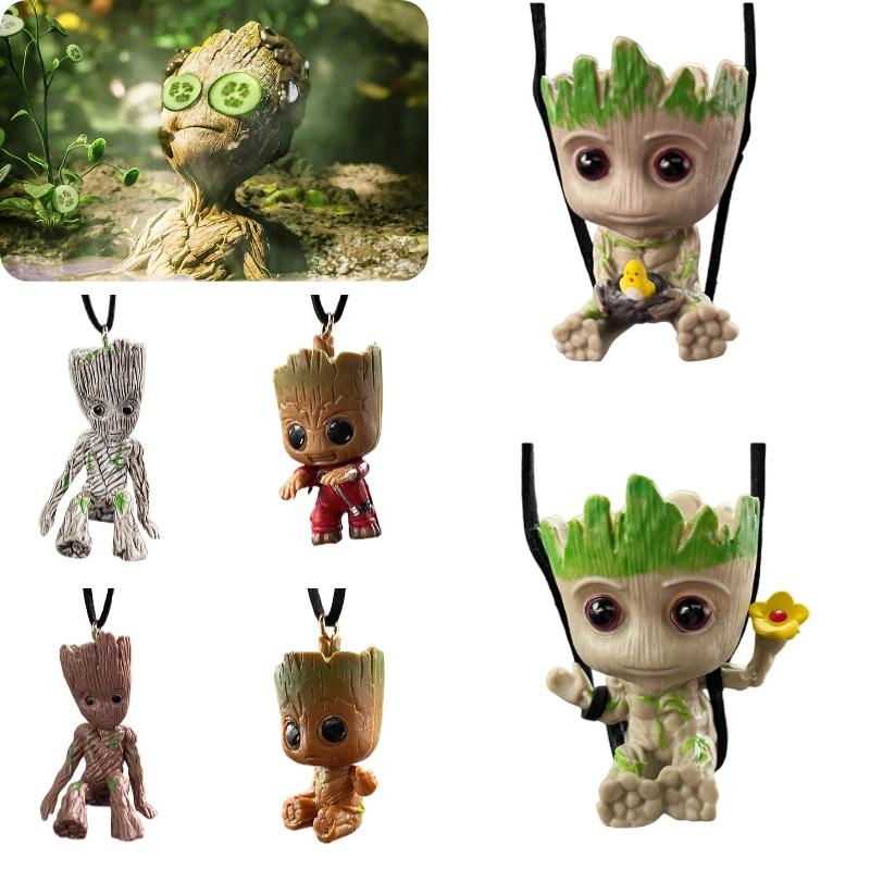 Kakaxin Car Pendant Diy Car Accessories Resin Tree Man Hanging Decoration Wholesale