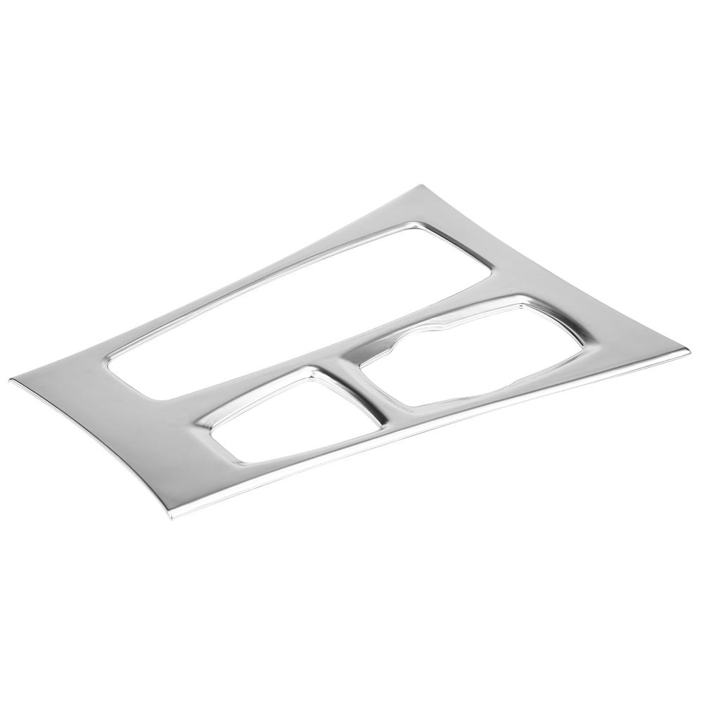 Chromium Electroplating Center Console Gear Box Panel Cover Trim for X5 E70 2010 2013