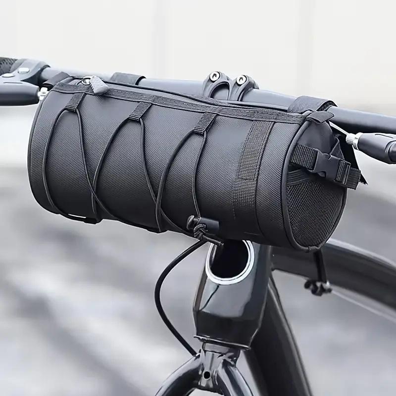 Multi-purpose Waterproof Backpack Road Cycling Frame Tube Bag Elastic Band Bike Bag Portable Handlebar Pannier