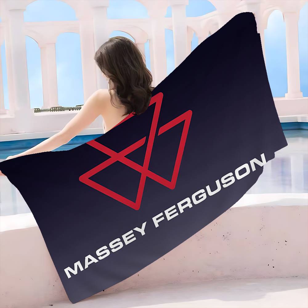 Masseys F-Fergusons Tractor Beach Towel Colorful Bath Towels Microfiber Quick Dry Sand Free Beach Yoga Spa Gym Pool