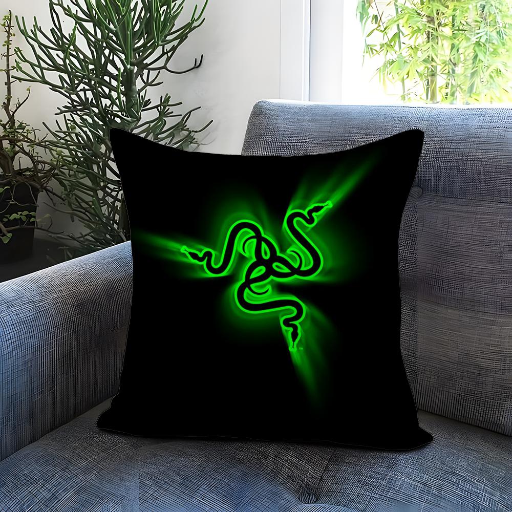 Retro R-RazerS Cushion Cover Comfortable Reversible Pillow Cover Ideal for Car Sofa Bedroom & Beyond