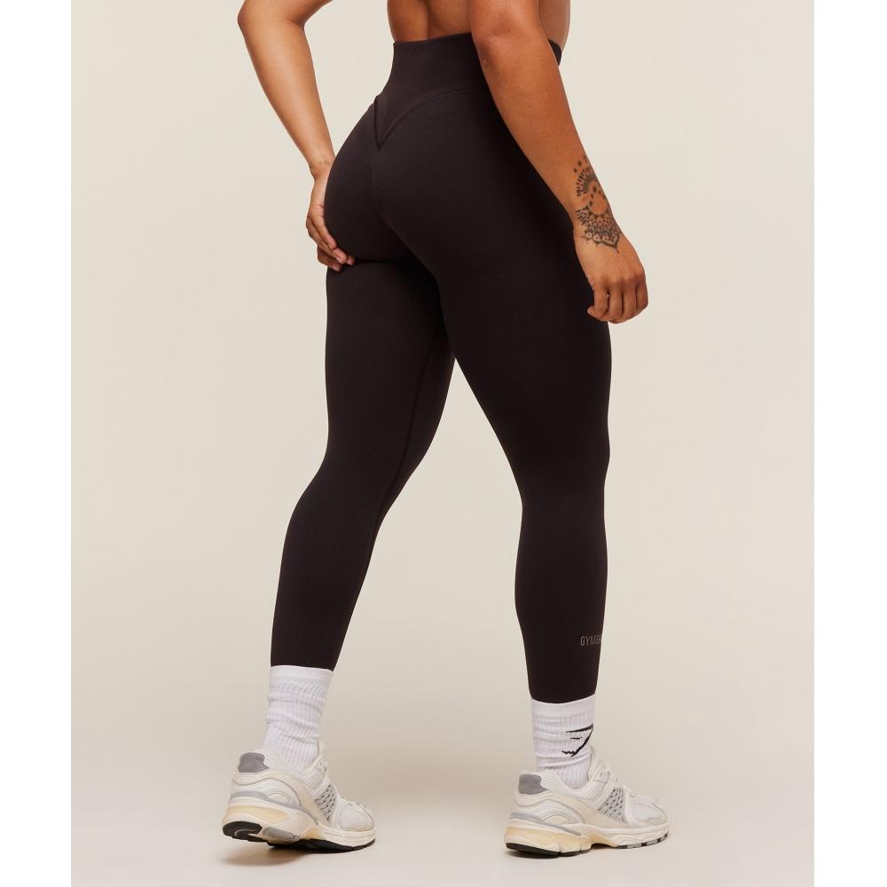 Gymshark Activate Seamless Leggings Plum Brown B2c4n Nbzn