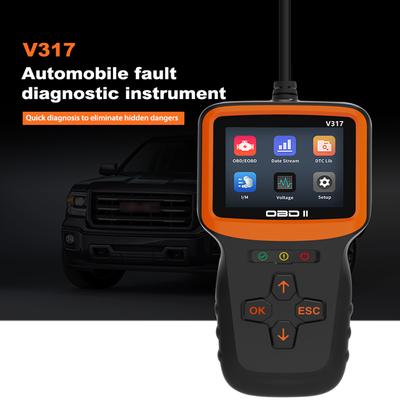 V317 voiture outils de Diagnostic complet OBD2 automobile lecteur de Code professionnel Scanner vérifier moteur mise à jour gratuite pk ELM317