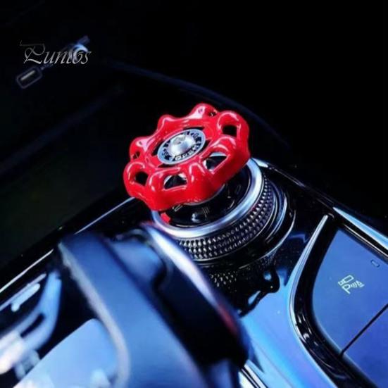 Auto Motor Start Stop Button Kryt Lesklý lak Povrchová úprava Univerzální velikost Snadná instalace Dekorace pro spuštění auta jedním tlačítkem