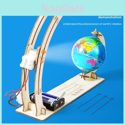 Science Experiment Diy Earth Day Night Cycle Model Educational Kit For Kids