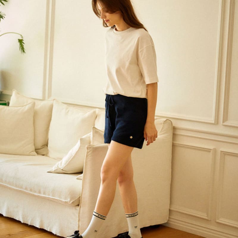 NMOO.OU S41_STRIPE RIBBON SOCKS