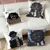 V-Verity Twixxel  Pillow Case Square Double-Sided Sofa Cushion Cover Bedroom Bedside Pillow