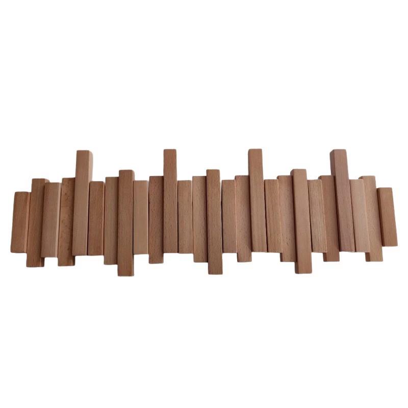 YIXI Piano Key Wall Coat Rack