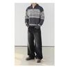 Retro Jeans Men'S Autumn New Style Explosive Street Hooligan Handsome Casual Pants For Teenagers Loose Straight Leg Wide Leg Men'S Pants